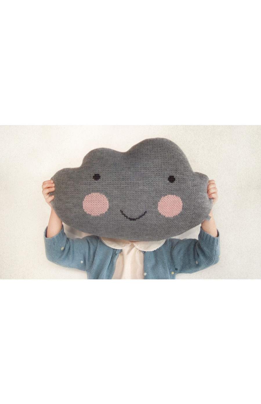 Ko-Ko-Ko Cloud Cushion Dark Grey