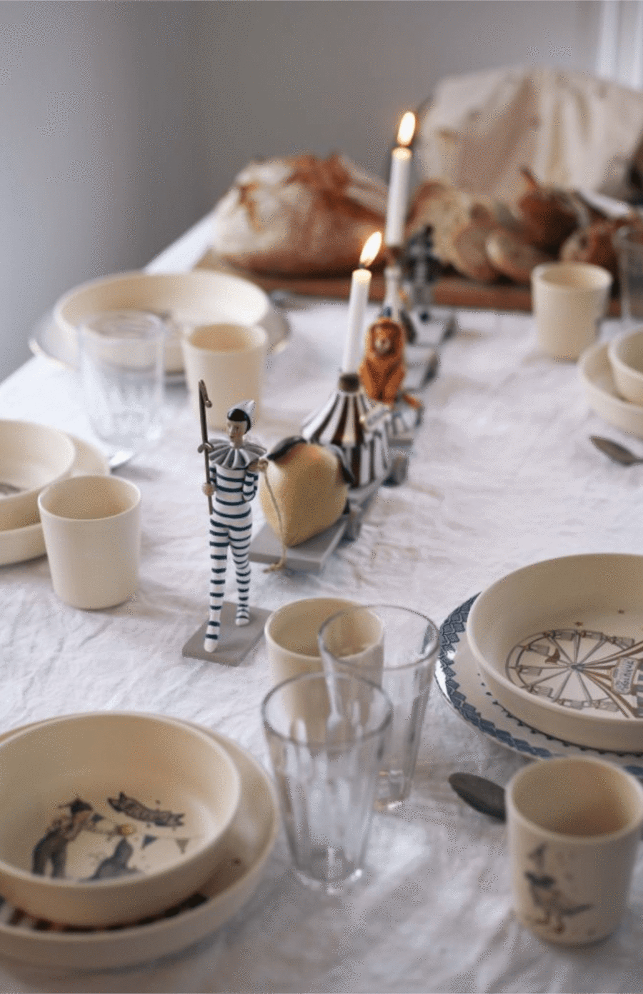 Konges Circus Dinner Set