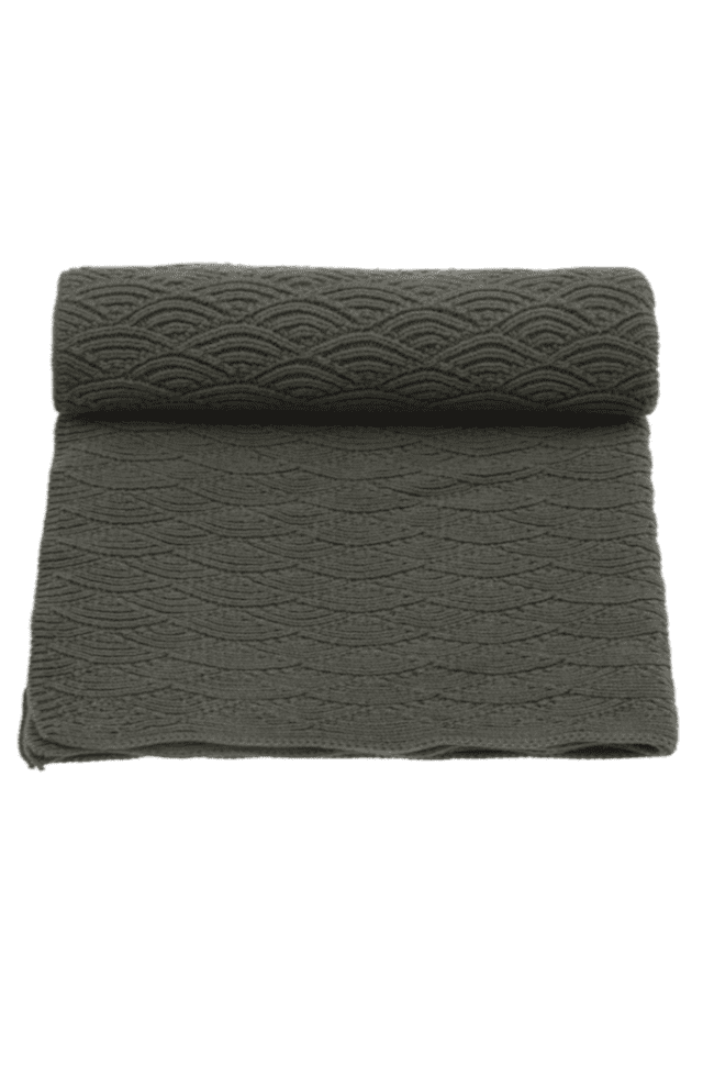 Konges Sløjd Blanket Pointelle - Ivy Green