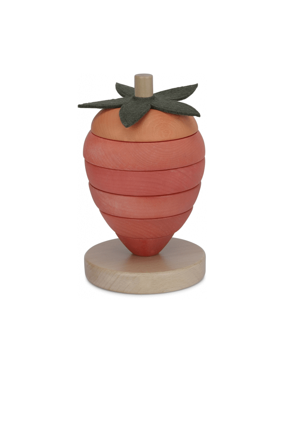 Konges Slojd Stacking Fruits - Strawberry