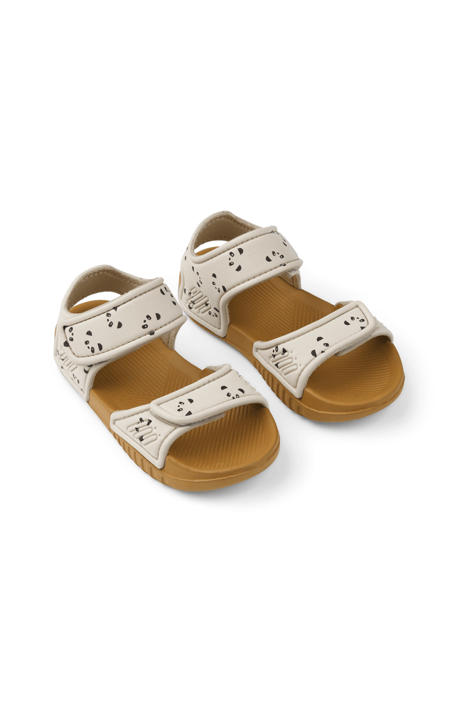 Liewood Blumer Sandals - Panda/Sandy Mix