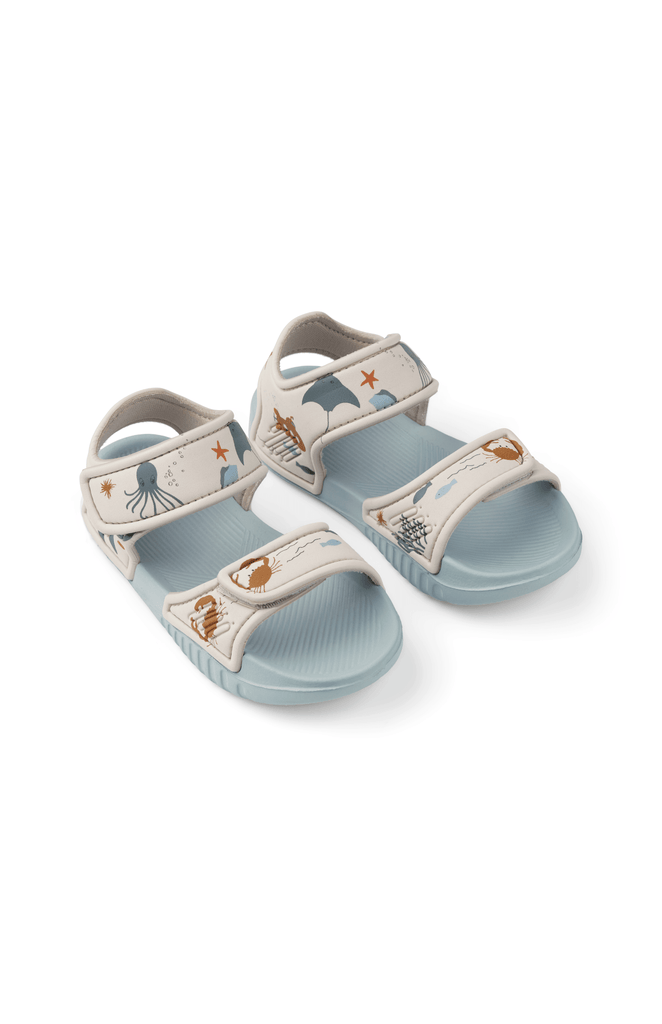 Liewood Blumer Sandals - Sea Creature/Sandy Mix