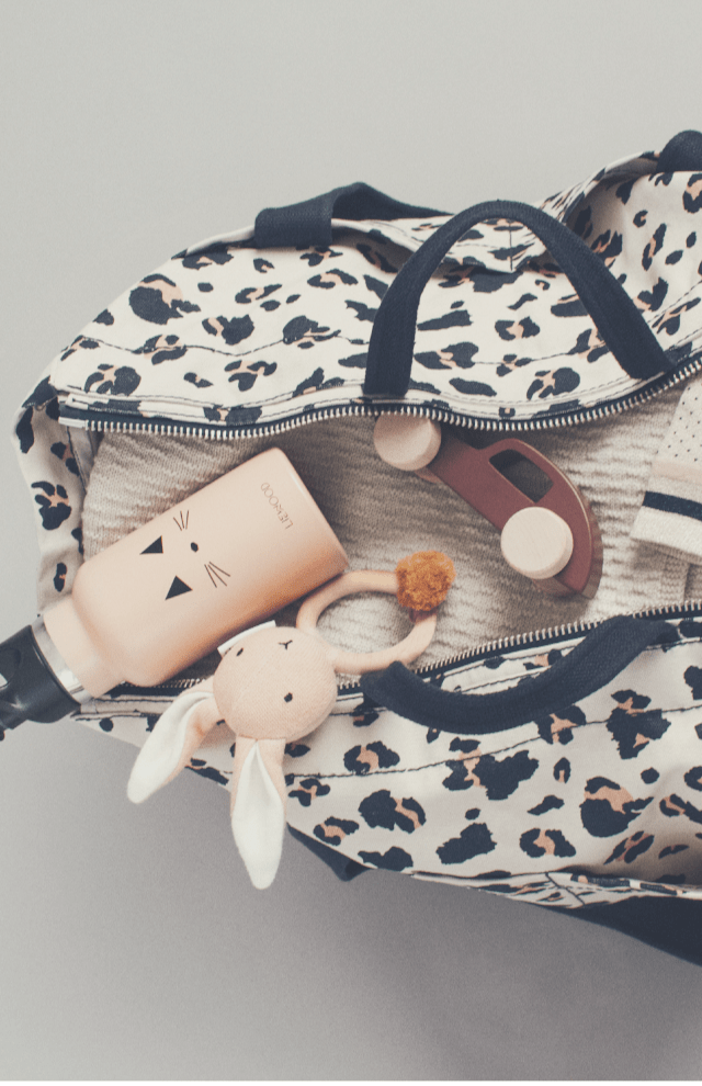 Liewood Melvin Mummy Bag - Leo Beige Beauty