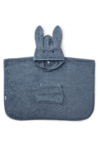 Liewood Rabbit Poncho Towel - Blue Wave
