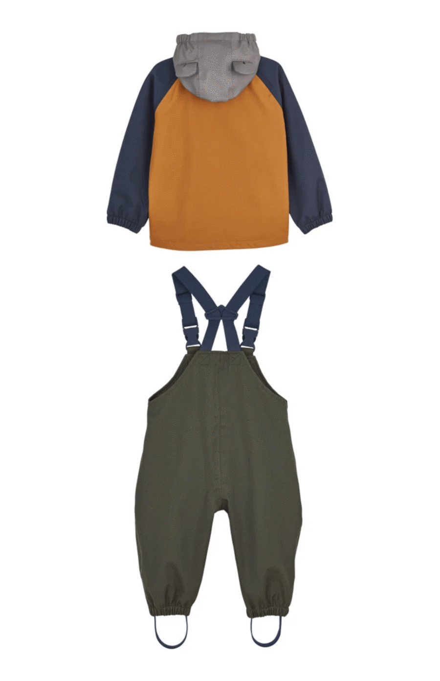 Liewood Dakota Rainwear- Hunter Green Mix