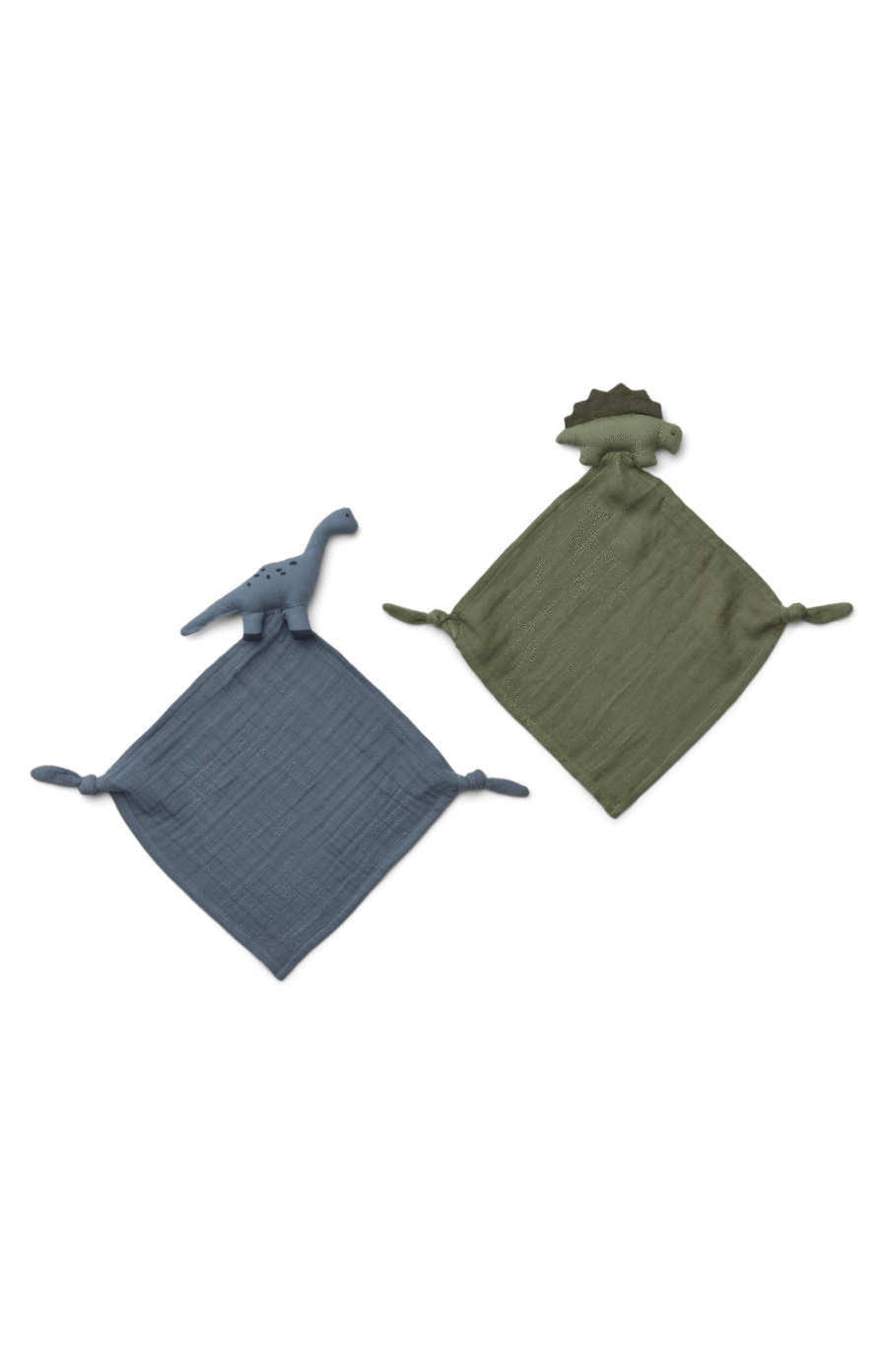 Liewood Yoko Cuddle Cloth 2 pack- Dino Blue