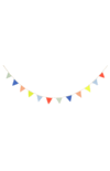 Meri Meri Knitted Flag Garland - Multicolour