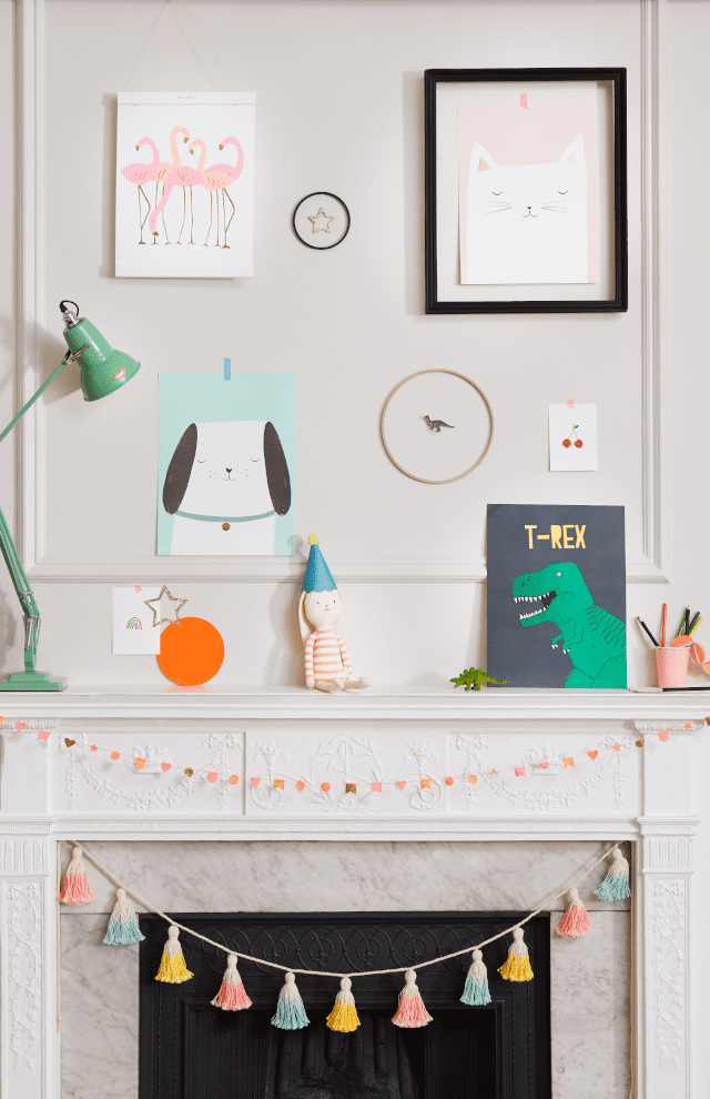 Meri Meri Cat & Dog Prints - Pack of 2
