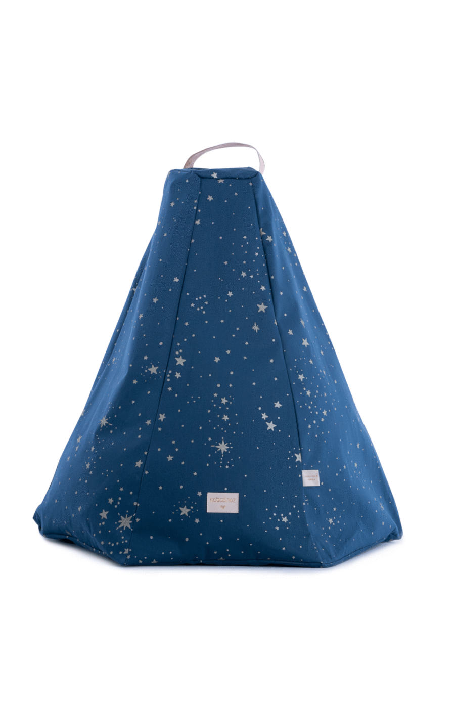 Nobodinoz Marrakech Bean Bag - Gold Stella/Night Blue