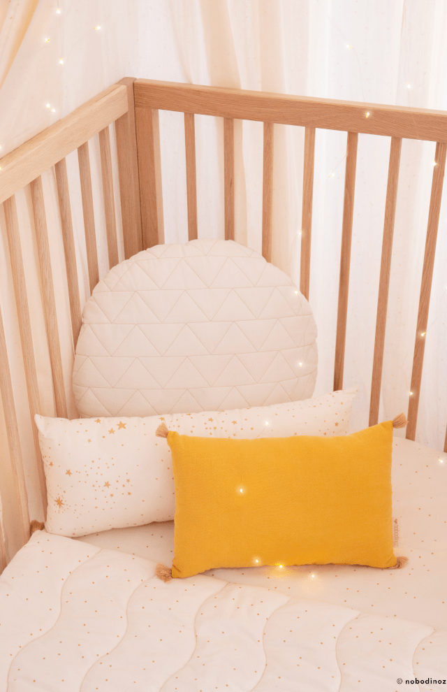 Nobodinoz Sublim Cushion - Farniente Yellow