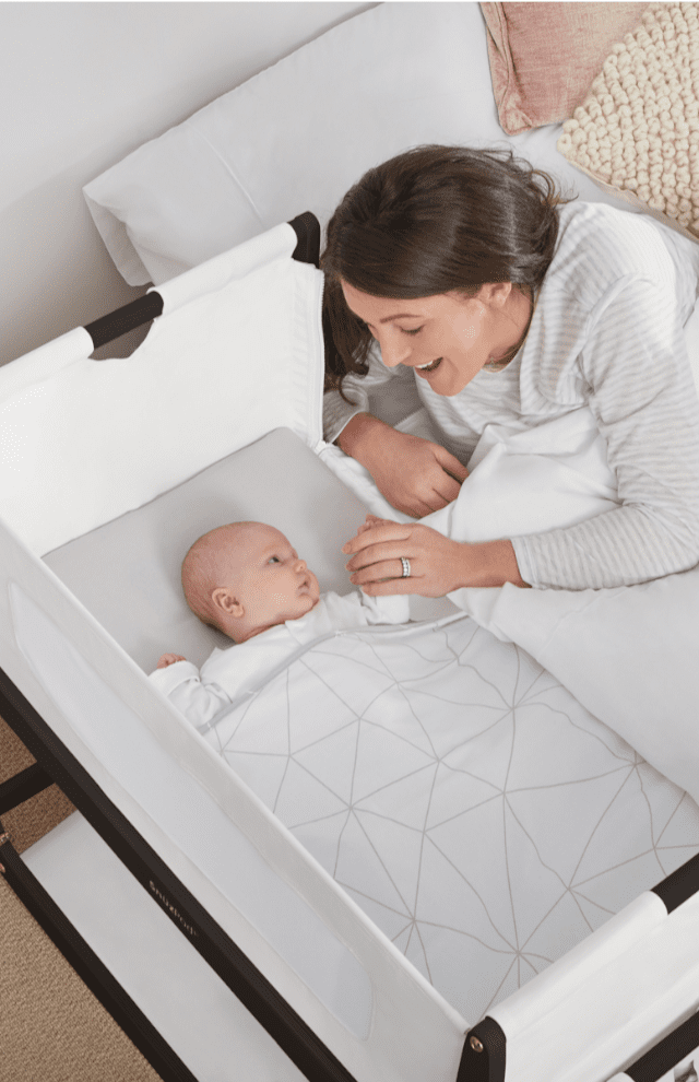 SnuzPod3 Bedside Crib 3 in 1 LIMITED EDITION Luna - Black