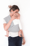 Studio Romeo Baby Sling - Marin Navy Stripe