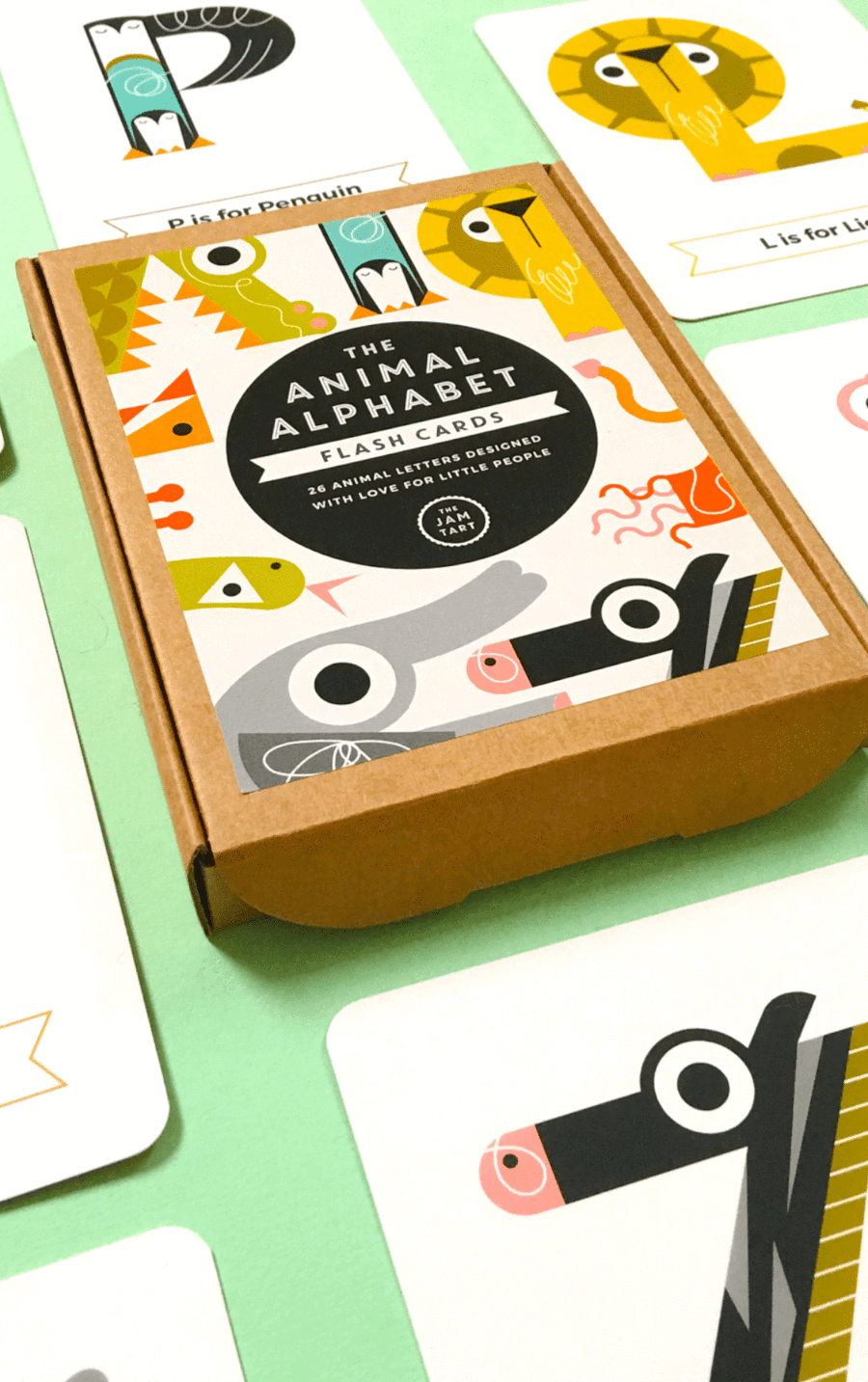 The Jam Tart Alphabet Flash Cards *Pre Order