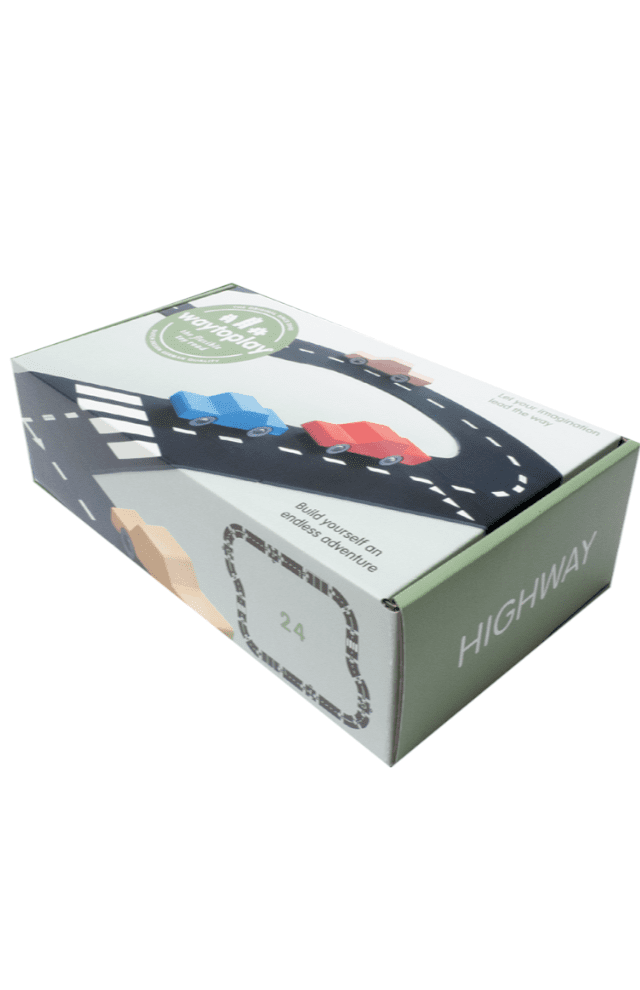 Waytoplay Adjustable Car Track -  24 Pieces
