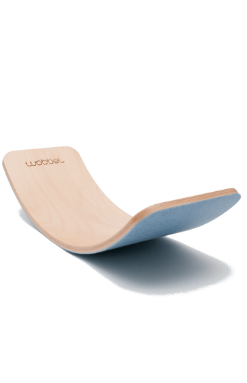 Wobbel Pro Transparent Lacquer With Felt - Sky Blue